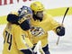 Nashville Predators defenseman P.K. Subban (76) congratulates