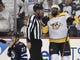 Nashville Predators defenseman P.K. Subban (76) questions