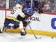 Nashville Predators defenseman P.K. Subban (76) battles