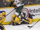 Minnesota Wild defenseman Matt Dumba (24) jumps over