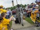 Fans cheer as P.K. Subban arrives at the Nashville