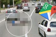 google maps googlemaps uk street view bike accident fall road helmet chile