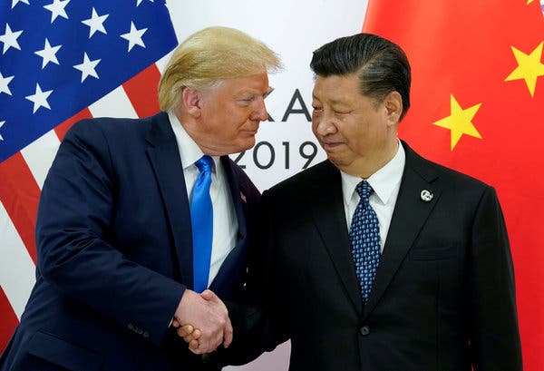 President Trump and President Xi Jinping of China.