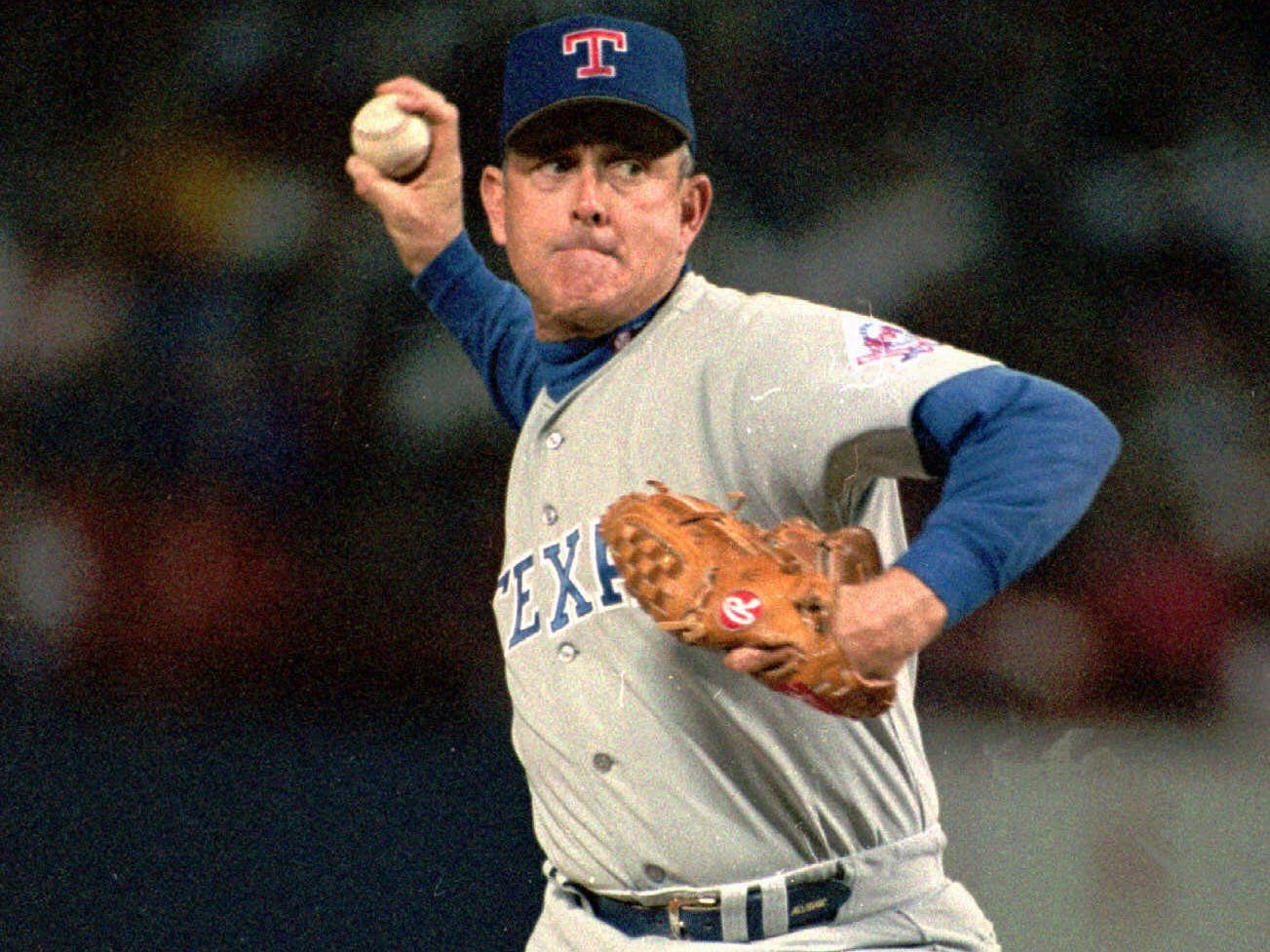 Nolan Ryan (baseball), retired age 46