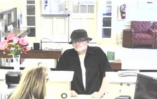 Manchester police are searching for a man who robbed the Wells Fargo Bank Thursday.