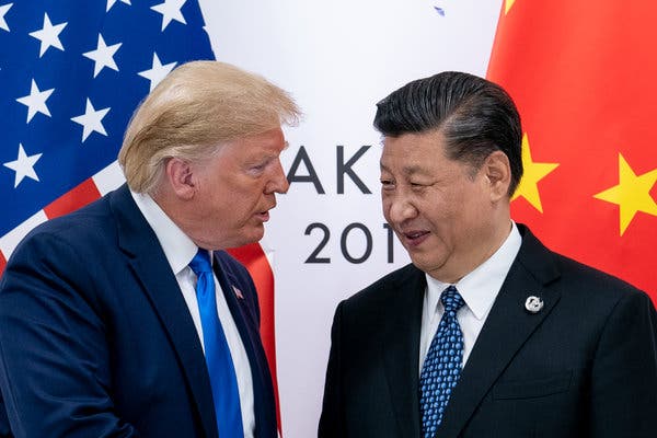 President Trump at a bilateral meeting with Chinese President Xi Jinping at the G20 Summit in Osaka, Japan, in June.