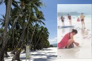 holidays philippines beach boracay beaches nappy viral video