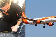 easyjet flights plane seat passenger twitter photo latest