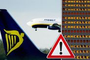 ryanair ryan air flights strike latest flight cheap canary Islands spain girona