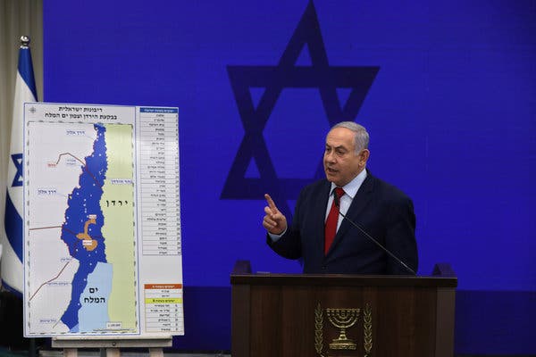 Prime Minister Benjamin Netanyahu of Israel said that he wants to swiftly annex the Jordan Valley, which accounts for nearly a third of the occupied West Bank.