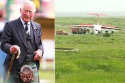 prince charles plane crash scotland islay secrets royal flight video