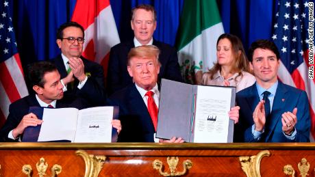 Trump&#39;s NAFTA replacement would have modest but positive impact, report finds