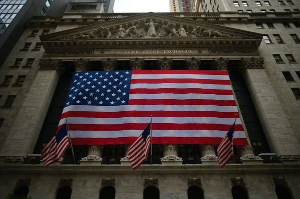 The New York Stock Exchange last month. Stocks have continued to boom. 