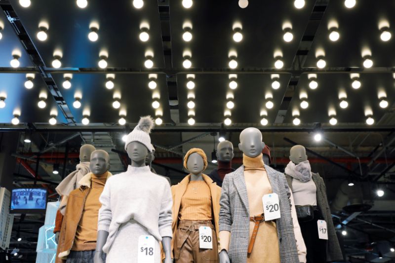 Items for sale are displayed inside of a Primark store in the Brooklyn borough of New York, U.S. September 20, 2019. Picture taken September 20, 2019. REUTERS/Lucas Jackson