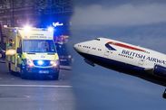 British airways flight heathrow airport passenger detained budapest