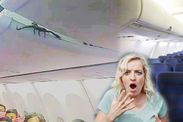 Flights plane passengers creepy viral photo scorpion 