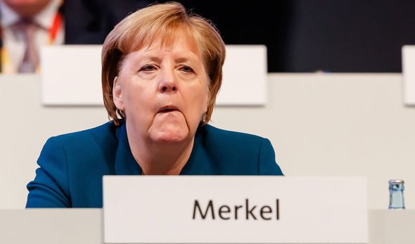 German Chancellor Angela Merkel