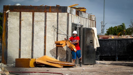 A look at Downtown Village Square, which has been talked about since 2006. Buildings are finally being demolished to make way for the commercial/residential development encompassing a city block, off Cape Coral Parkway in south Cape Coral. 