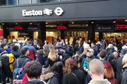 euston station evacuated travel updates euston security alert british transport police