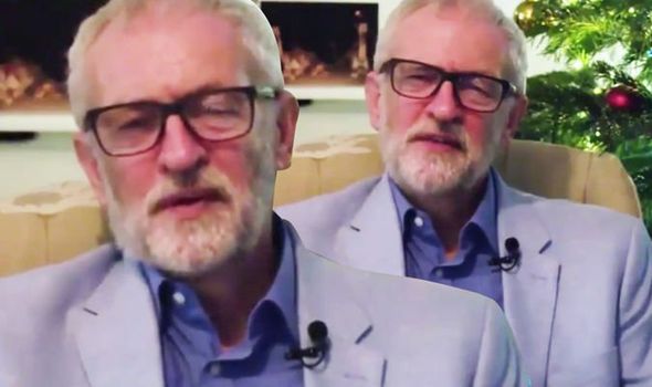 Jeremy Corbyn Twitter reaction Labour leader mocked Christmas video latest