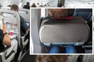 Flights passenger shaming viral photo leg room plane seat