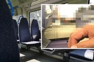 travel passenger shaming train viral photo feet disgusting funny asia reddit