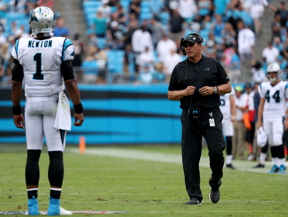 Cam Newton, Ron Rivera