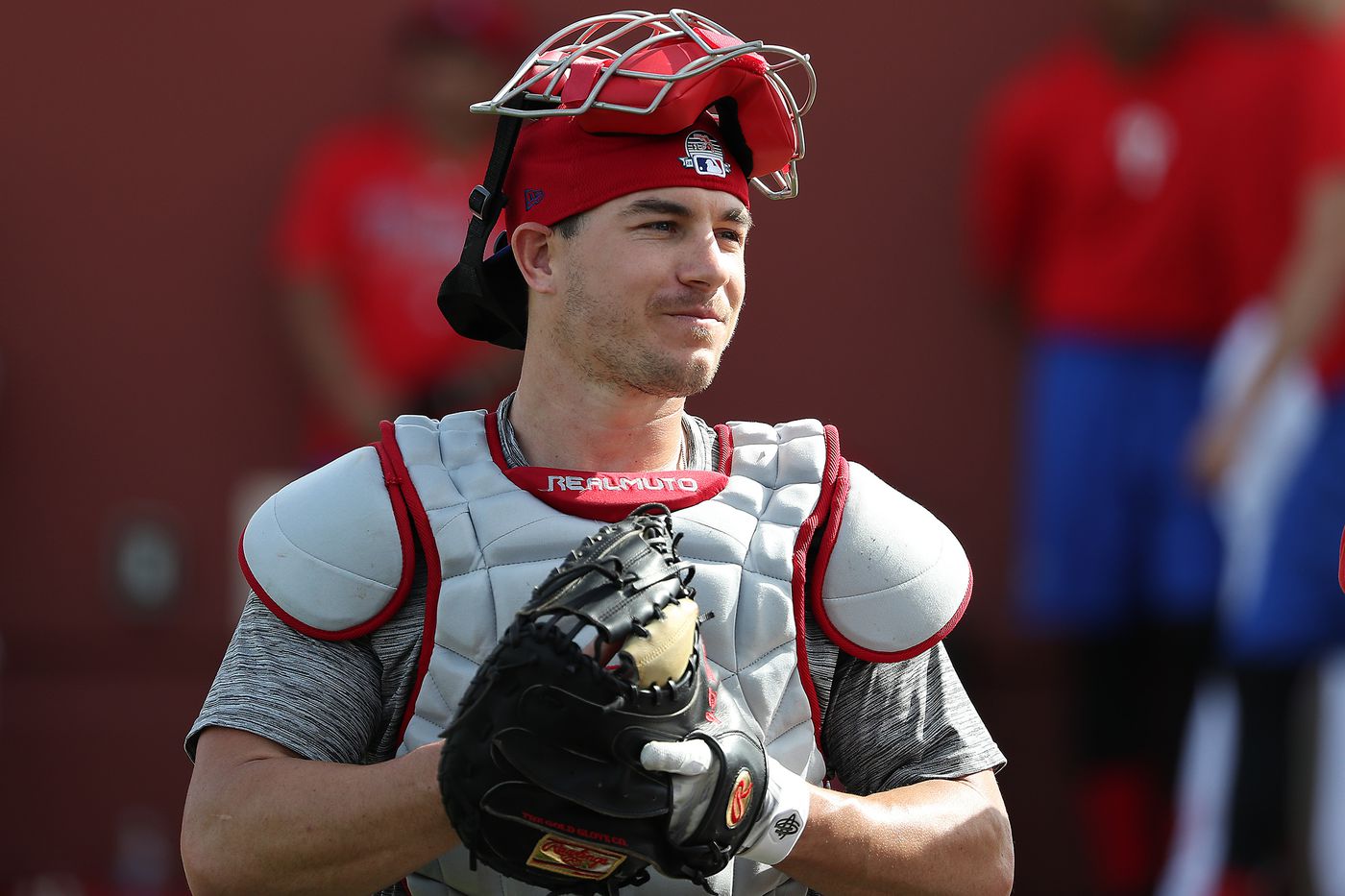 The Phillies and catcher J.T. Realmuto are involved in an arbitration hearing over his salary for this season.