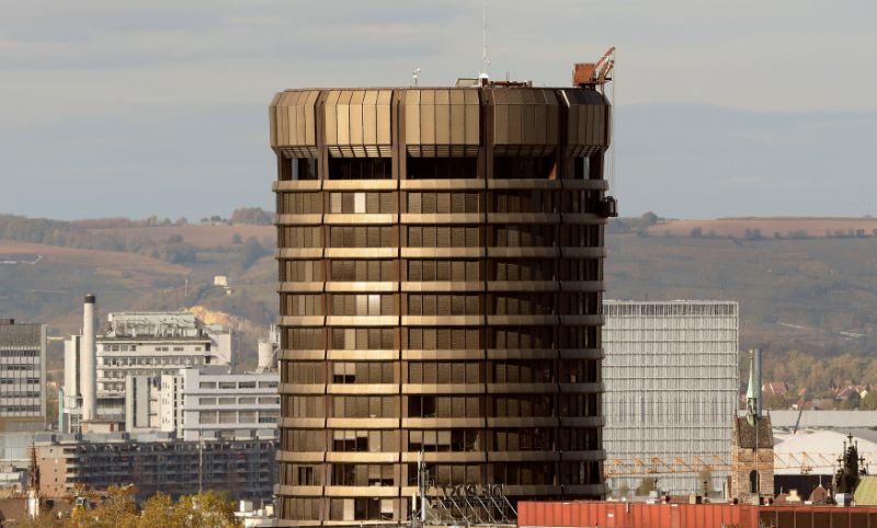 The headquarters of the Bank for International Settlements (BIS) are seen in Basel, Switzerland October 24, 2017. REUTERS/Arnd Wiegmann