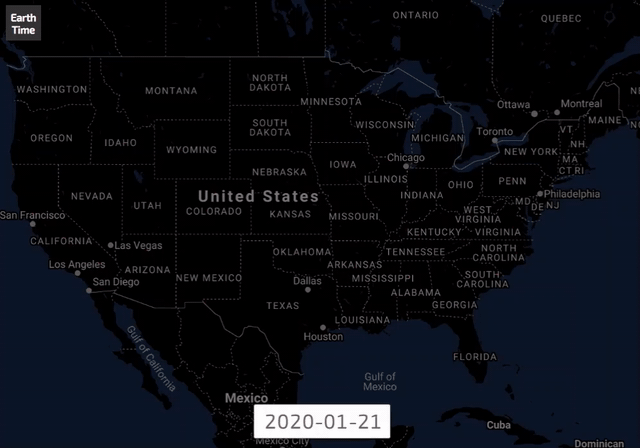 Track the spread of COVID-19 in the US