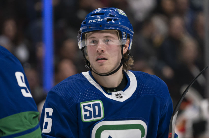 NHL trade rumors Vancouver Canucks considering trading Brock Boeser