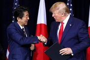 Donald Trump news Japan Shinzo Abe north korea china latest