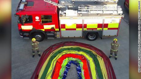 First responders get creative during Covid-19 outbreak