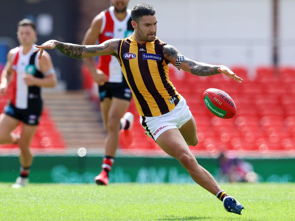 Could Chad Wingard be lured out of Hawthorn? Photo: Michael Klein