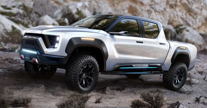 Nikola Badger pickup truck