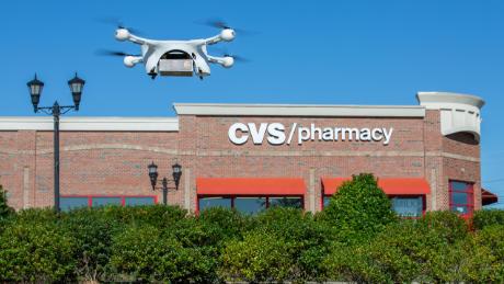 CVS has delivered prescriptions via drone