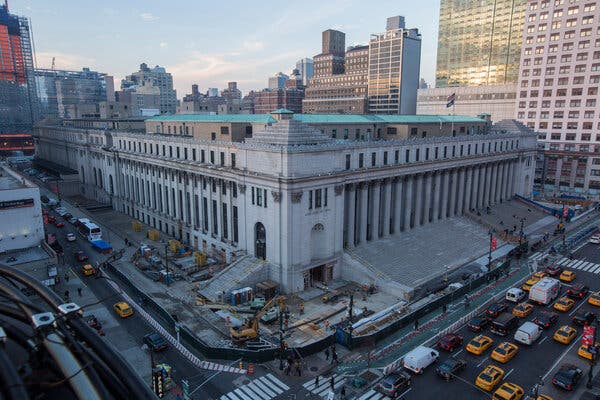 Facebook has signed a lease for 730,000 square feet of office space in the James A. Farley Building in New York.