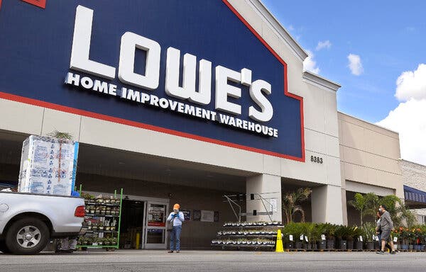 Lowe’s said it had given more than $675 million in incremental financial support to workers this year.