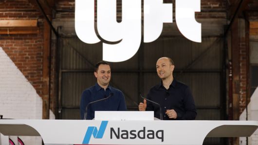 Lyft’s shares slightly negative on third day of trading, still below IPO price – CNBC